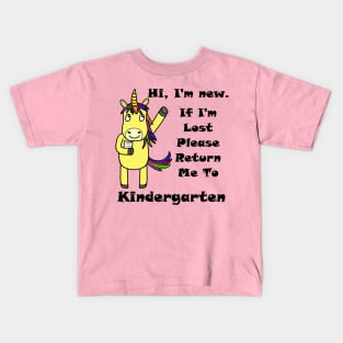 Kindergarten Unicorn Kids T-Shirt